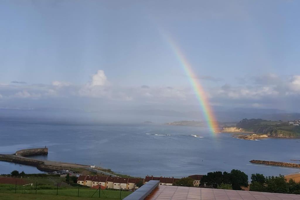 Appartamento La Ventana Al Mar Luanco Esterno foto